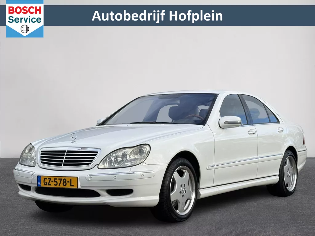 Mercedes-Benz S-klasse AMG 55 | Automaat | Airco | Luchtvering | Voorstoelen verwarmd/verkoelt | Schuif kantel dak |
