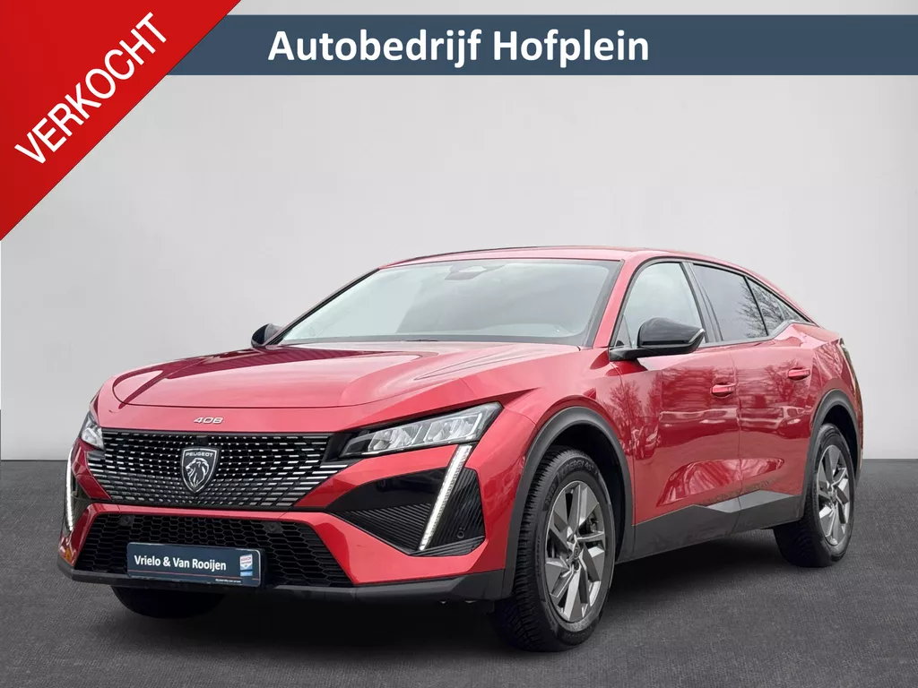 Peugeot 408 1.2 PureTech Allure 130pk Automaat  | Navigatie | Climate Control | Digitaal Dashboard| ParkeerSensoren | Apple Carplay/Android Auto | LED Verlichting | Keyless entry ( Vestiging - Vianen Tel: 0347-371248 )