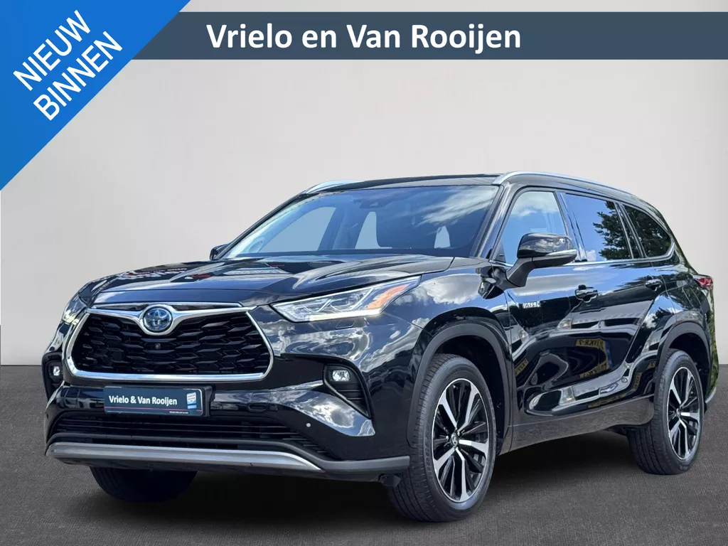 Toyota Highlander 2.5 AWD Hybrid Premium  | Navigatie | JBL-Audio | Parkeersensoren | Achterklep Elektrisch | ( Vesteging - Nieuwegein )