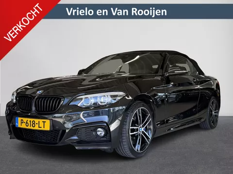 BMW 2-serie Cabrio 230i High Executive M Sport | LED | Leer | Memory | Camera | Afneembare Trekhaak ( Vestiging - Nieuwegein )
