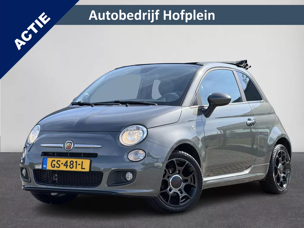 Fiat 500 C 0.9 TwinAir Turbo 500S | Consignatie!! | Abarth look | Nieuwe APK ! |Airco | AUX | Elektrische ramen voor | LM velgen | ( Vestiging - Vianen )
