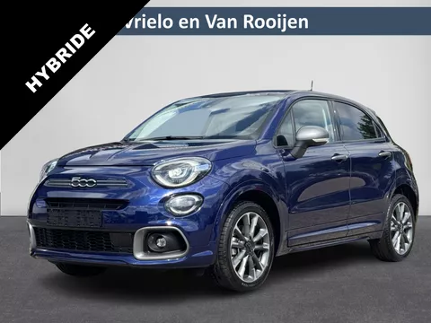 Fiat 500 X Cross 1.5 130pk Hybrid Automaat Sport | Climate Control | Navigatie | LED Verlichting | | Start/Stop Systeem | Parkeer Sensoren | 17" LM-Velgen | Camera | Leer | ( Vestiging - Nieuwgein)